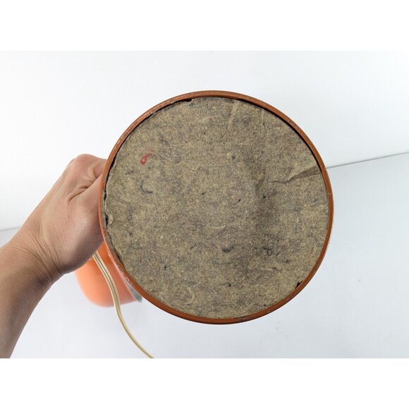 MCM Orange Gooseneck desk lamp, vintage retro home decor - Picture 10 of 10